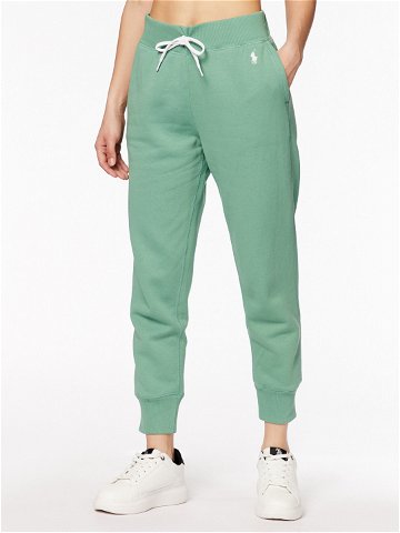 Polo Ralph Lauren Teplákové kalhoty 211794397023 Zelená Regular Fit