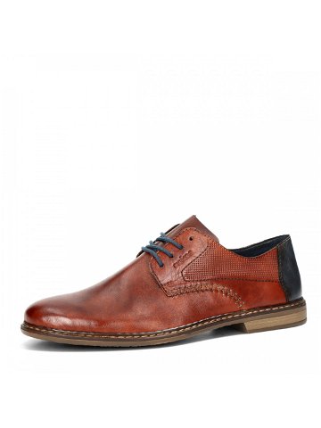 Rieker pánské kožené společenské boty – hnědé – 46