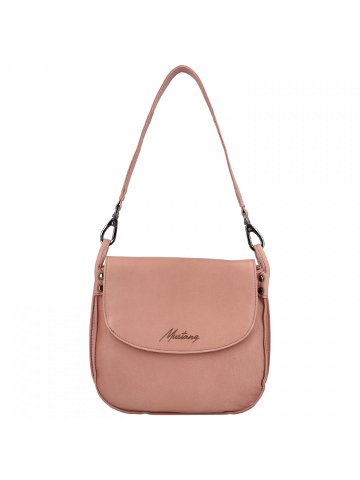 Dámská kožená kabelka růžová – Mustang Siobhan