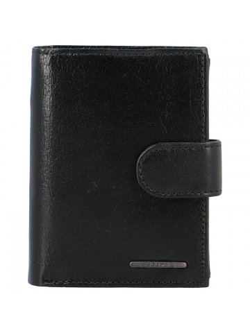 Pánská kožená peněženka černá – Bellugio Callvin