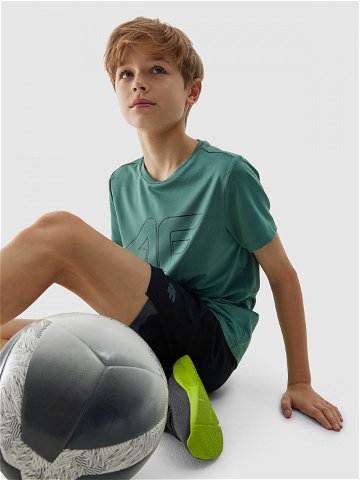 Chlapecké sportovní rychleschnoucí tričko – zelené
