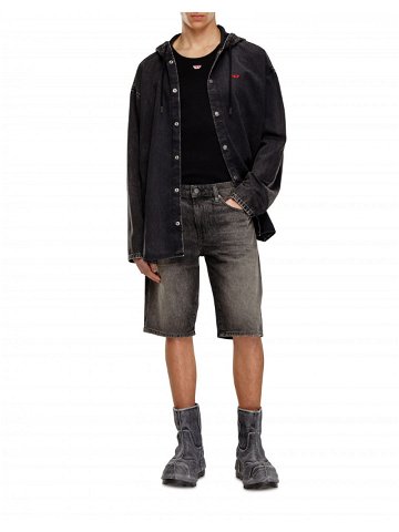 Šortky diesel slim-short shorts černá 36