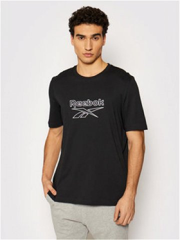 Reebok T-Shirt Classics Vector GU3886 Černá Oversize