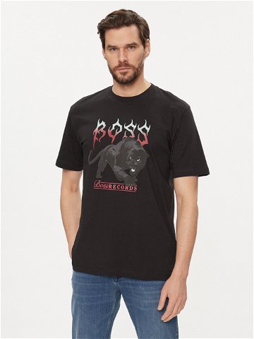 Boss T-Shirt TeePantera 50510223 Černá Regular Fit