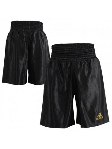 Pánské boxerské šortky – ADISMB01 Multi Boxing Short černá – Adidas černá se zlatou L