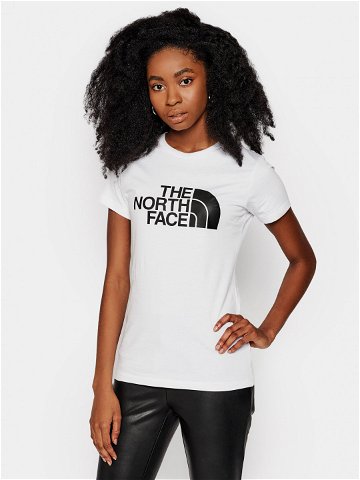 The North Face T-Shirt Easy Tee NF0A4T1Q Bílá Slim Fit