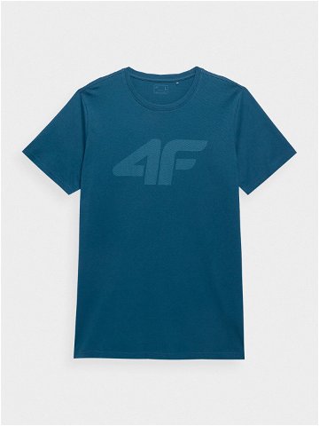 Pánské tričko 4FSS23TTSHM537-32S modré – 4F