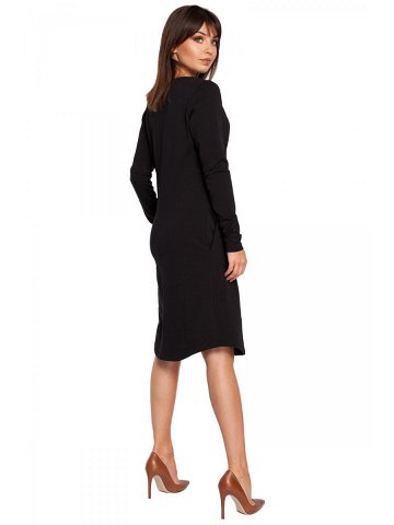 Dámské šaty B017 černé – BeWear XL