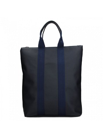 Kožený batoh Facebag Alex – modrá