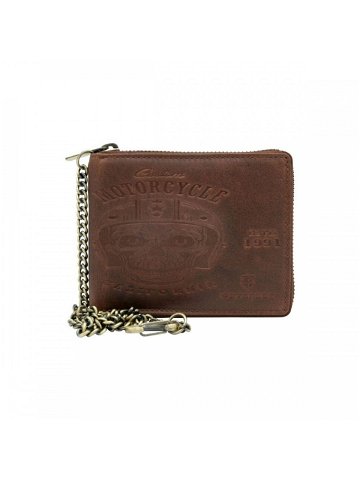 Peterson Pánská kožená peněženka se zabezpečením RFID Adony Peněženky Hnědá