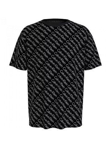 Pánské triko černá s bílým potiskem model 17093348 – Calvin Klein