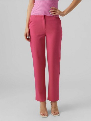 Vero Moda Kalhoty Růžová