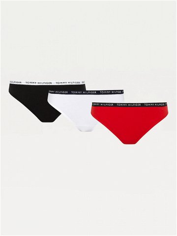 Tommy Hilfiger Underwear Kalhotky 3 ks Červená