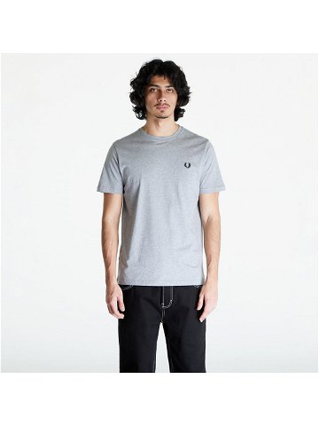 FRED PERRY Crew Neck T-Shirt Steel Marl