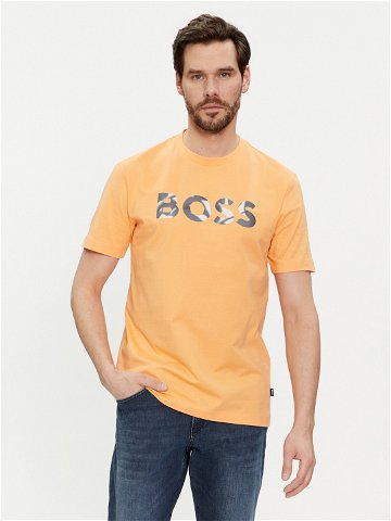 Boss T-Shirt Thompson 15 50513382 Oranžová Regular Fit