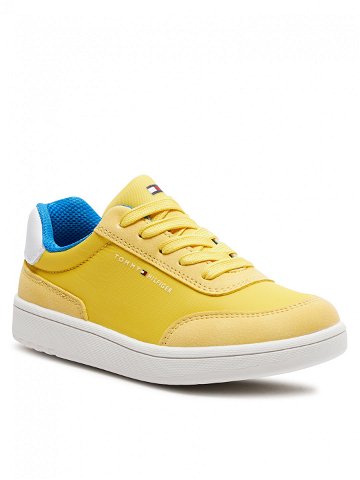 Tommy Hilfiger Sneakersy Low Cut Lace-Up Sneaker T3X9-33351-1694 M Žlutá