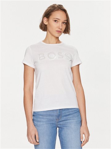 Boss T-Shirt Eventsa 50514967 Bílá Regular Fit