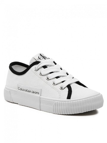Calvin Klein Jeans Sneakersy V3X9-80873-0890 M Bílá