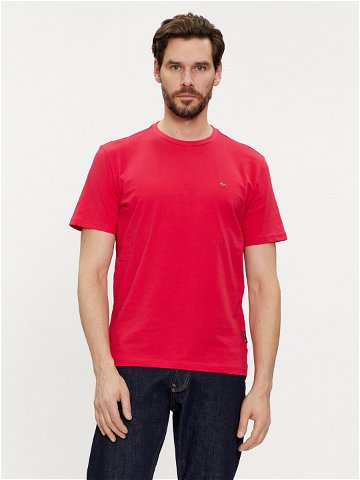 Napapijri T-Shirt Salis NP0A4H8D Červená Regular Fit