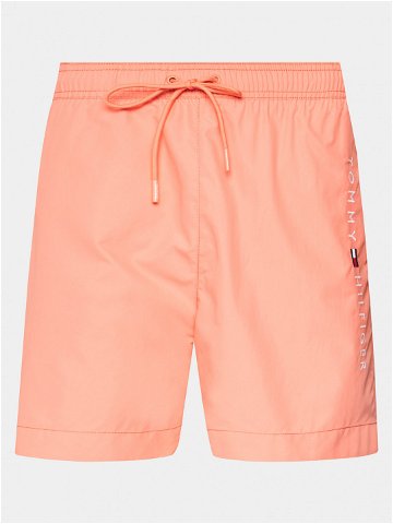 Tommy Hilfiger Plavecké šortky UM0UM03258 Růžová Regular Fit