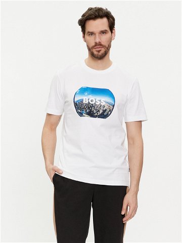 Boss T-Shirt Tiburt 511 50512110 Bílá Regular Fit