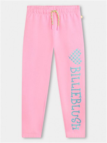 Billieblush Teplákové kalhoty U20115 Růžová Regular Fit