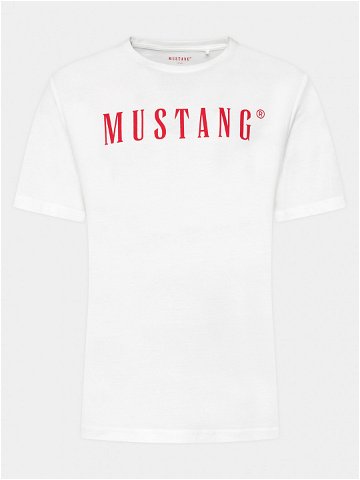 Mustang T-Shirt Austin 1014695 Bílá Regular Fit