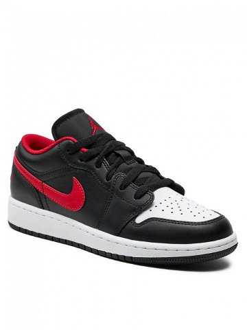 Nike Sneakersy Jordan 1 Low GS 553560 063 Černá