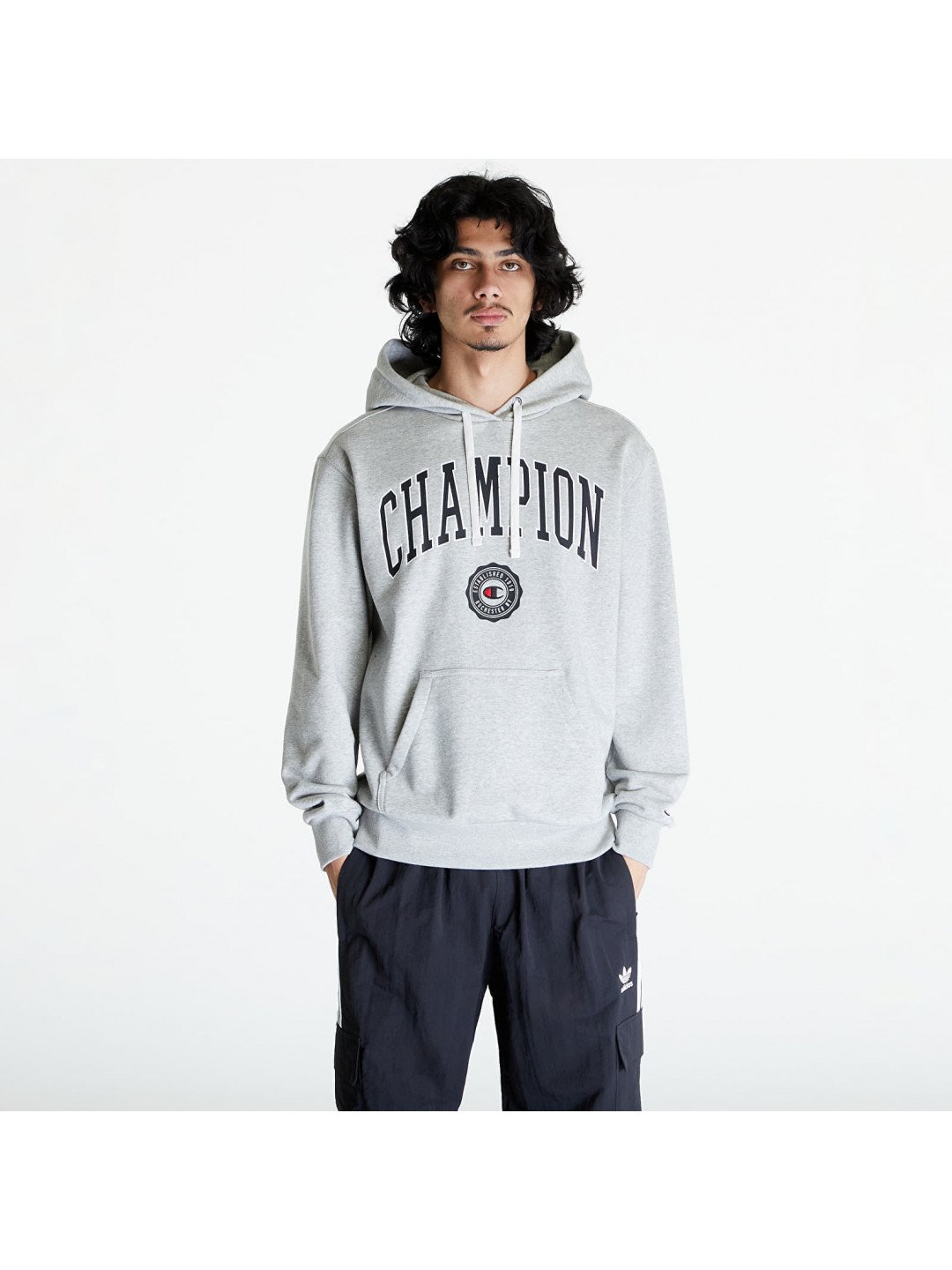 Champion Hooded Sweatshirt Grey