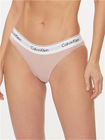 Calvin Klein Underwear Klasické kalhotky 0000F3787E Růžová