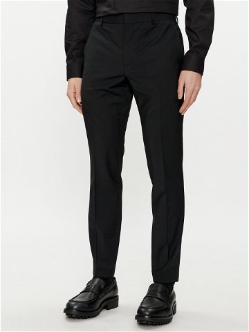 Calvin Klein Kalhoty z materiálu Modern K10K112936 Černá Slim Fit