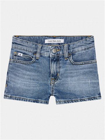 Calvin Klein Jeans Džínové šortky Auth IG0IG02370 Modrá Slim Fit