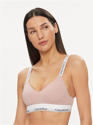 Calvin Klein Underwear Podprsenka bez kostic 000QF7059E Růžová