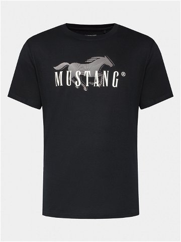 Mustang T-Shirt Austin 1014928 Černá Regular Fit