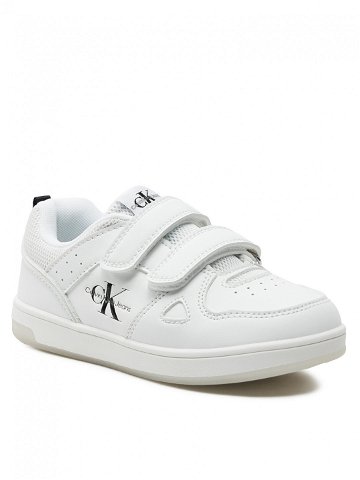 Calvin Klein Jeans Sneakersy V1X9-80854-1355 S Bílá