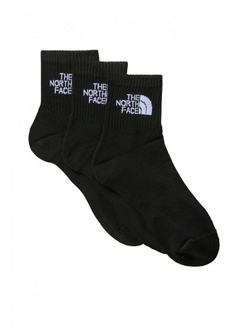 The North Face Sada 3 párů pánských vysokých ponožek NF0A882GJK31 Černá