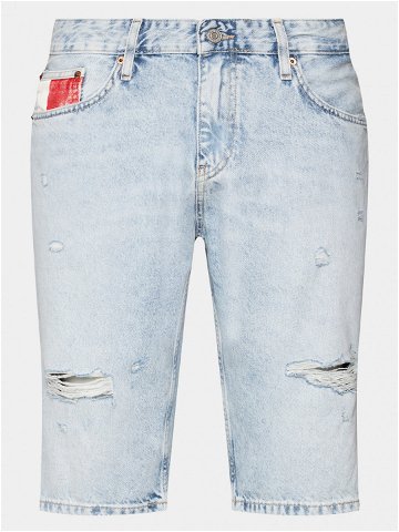 Tommy Jeans Džínové šortky Ryan DM0DM18804 Světle modrá Slim Fit