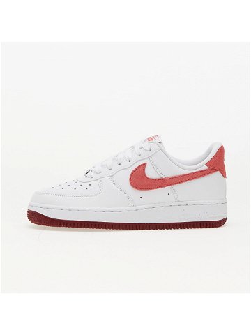 Nike W Air Force 1 07 White Adobe-Team Red-Dragon Red