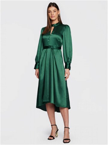 Closet London Každodenní šaty D8552 Zelená Regular Fit