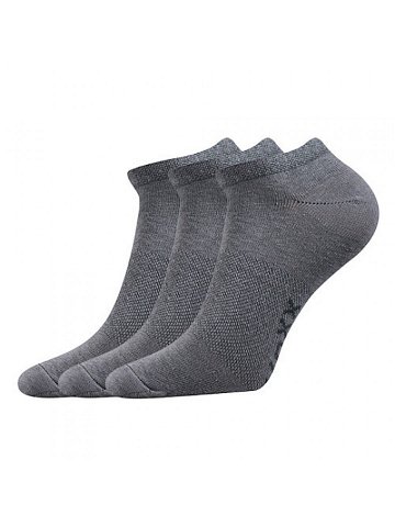 3PACK ponožky VoXX šedé Rex 00 S
