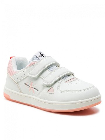 Calvin Klein Jeans Sneakersy V1A9-80783-1355 S Bílá