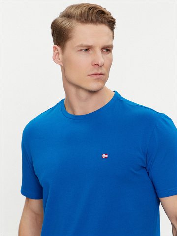Napapijri T-Shirt Salis NP0A4H8D Modrá Regular Fit