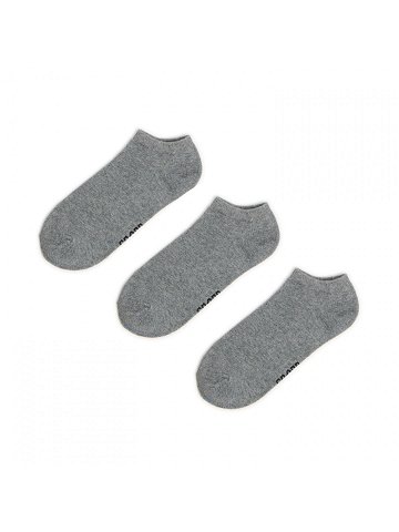 Cropp – 3 balení kotníkových ponožek – Světle šedá
