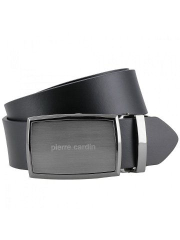 Pánský kožený opasek Pierre Cardin 21070016 černý