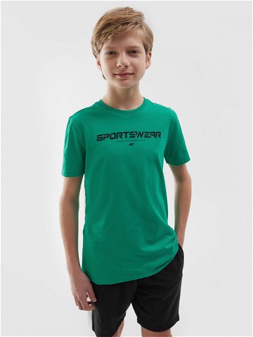 Chlapecké tričko s potiskem – zelené