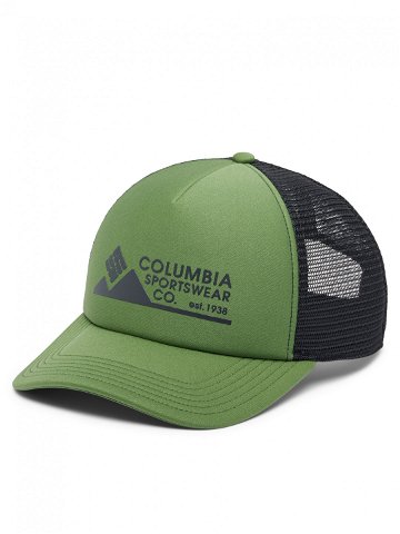 Columbia Kšiltovka Camp Break Foam Trucker 2070941 Zelená