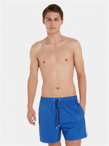 Calvin Klein Swimwear Plavecké šortky KM0KM00810 Modrá Regular Fit