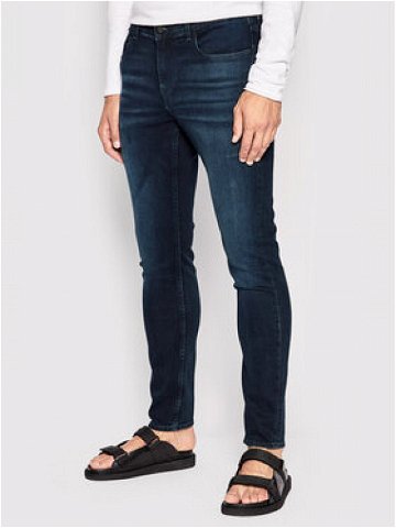 7 For All Mankind Jeansy Luxe Performance Eco JSMXR460LL Tmavomodrá Slim Fit