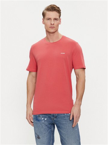 Hugo T-Shirt Dero222 50466158 Červená Regular Fit