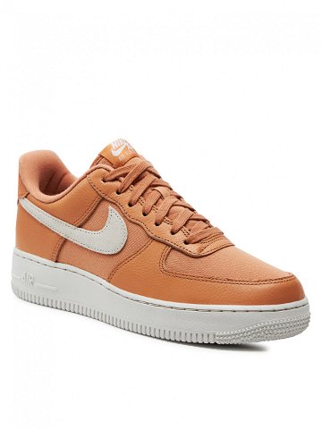 Nike Sneakersy Air Force 1 07 Lx DV7186 200 Oranžová